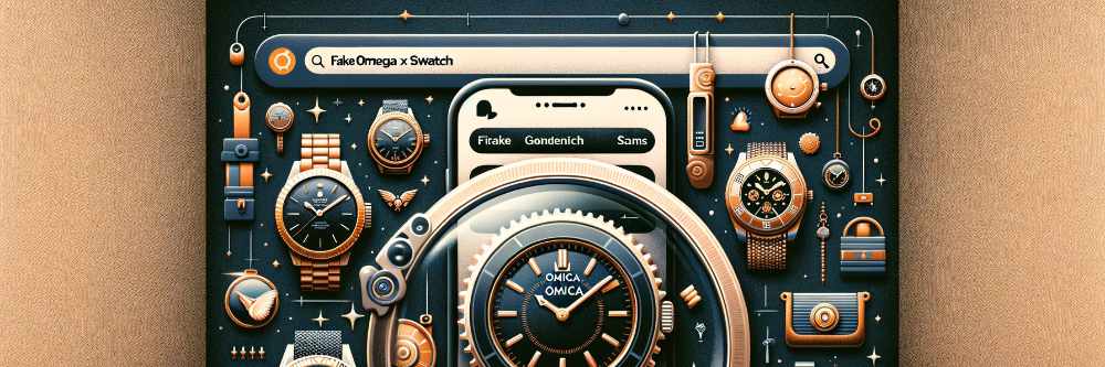 オメガ×スウォッチの偽サイトに注意