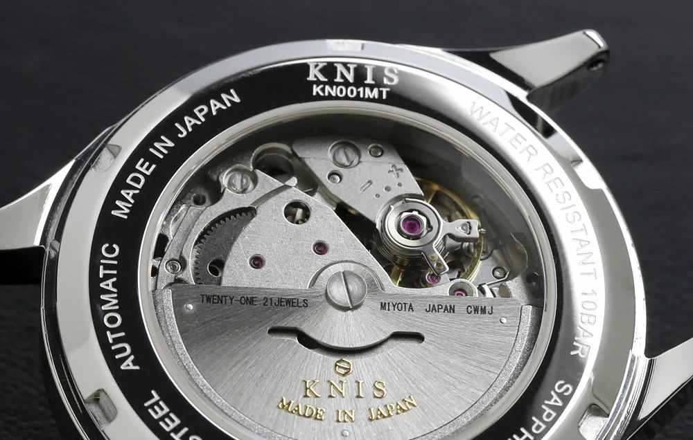 KNIS（ニス）の腕時計は品質の高い日本製